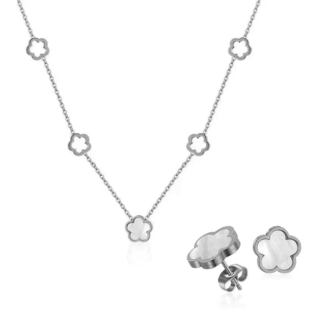 Loaf Elegant Ketting en oorbellen set