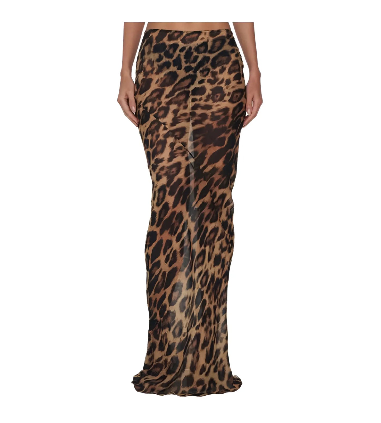 Monica Leopard print Jurk