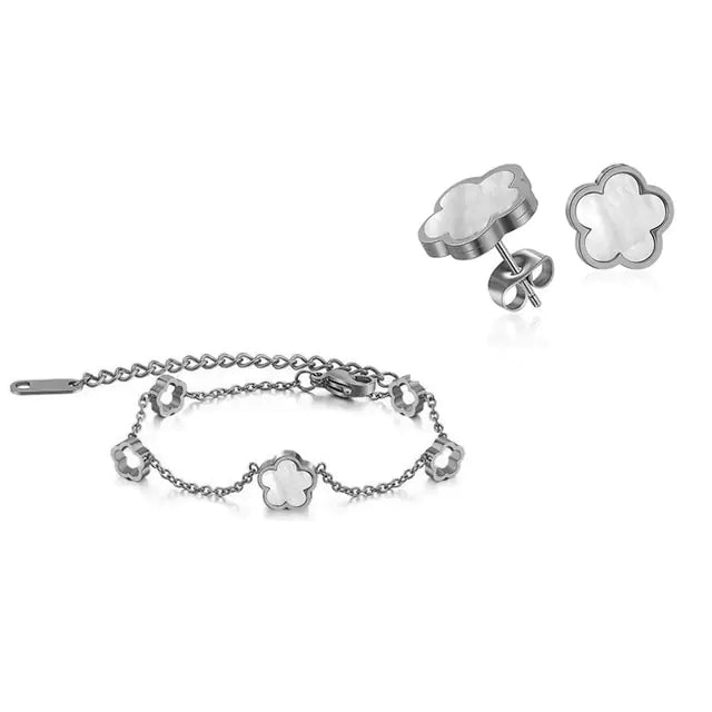 Loaf Elegant Ketting en oorbellen set