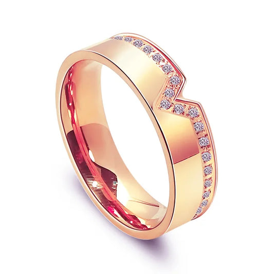 Roses V Shape ring