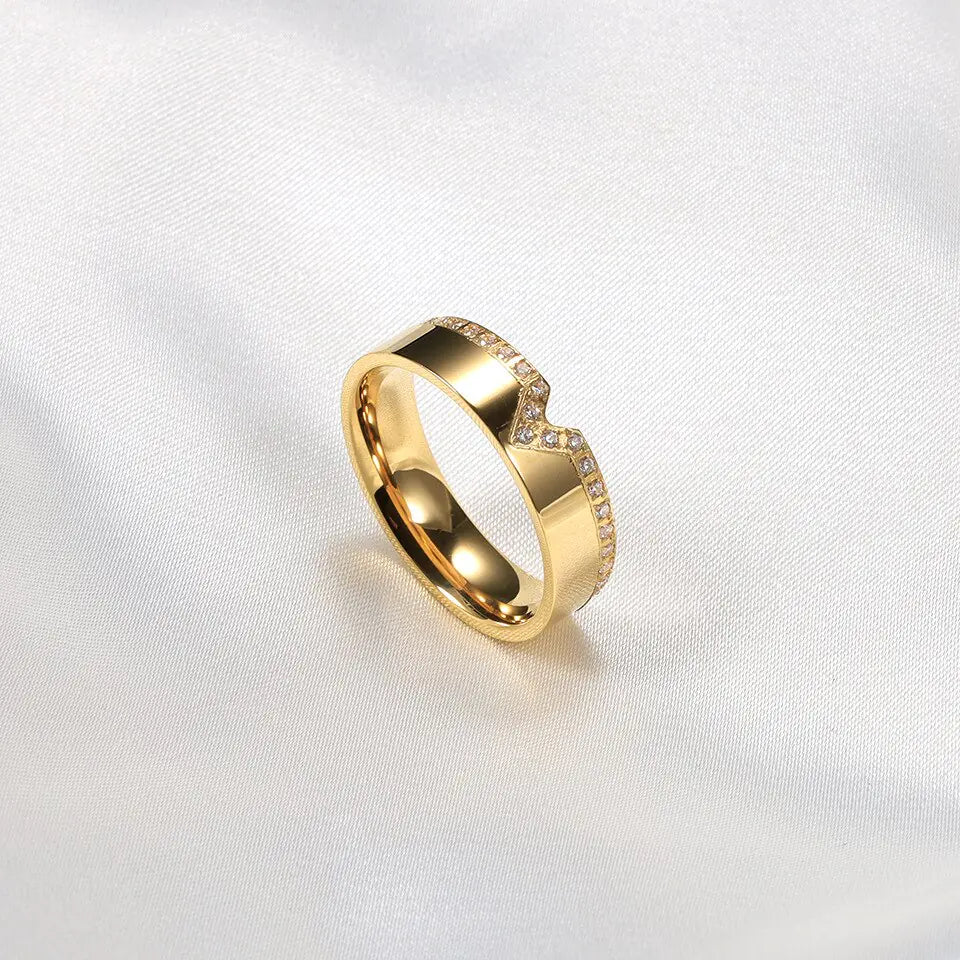 Roses V Shape ring